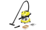 Odkurzacz Karcher WD4S tradycyjny workowy żółto-czarny
