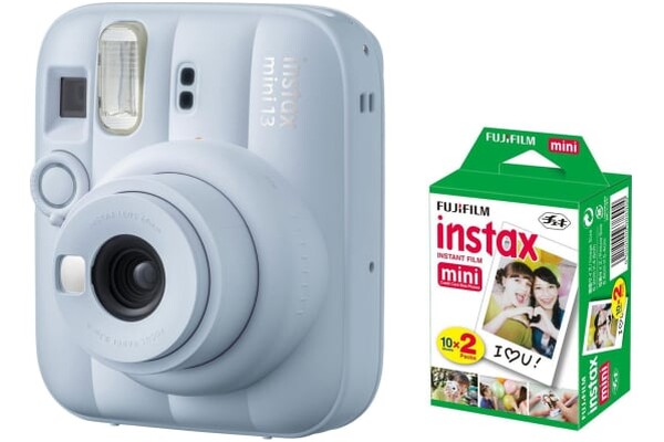 Aparat natychmiastowy Fujifilm Instax Mini 13 niebieski + wkłady 20