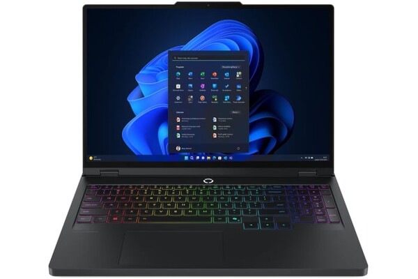 Laptop Lenovo Legion Pro 5 16.0" AMD Ryzen 9 8945HX NVIDIA GeForce RTX 5070AMD Radeon 610M 32GB 1TB SSD M.2 Windows 11 Professional czarny