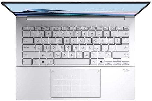 Laptop ASUS Zenbook 14 OLED 14.0" Intel Core Ultra 5-225H Intel Arc 16GB 512GB SSD M.2 Windows 11 Home srebrny
