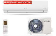 Klimatyzator ścienny SPLIT z montażem Gorenje 3400W 40dB