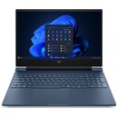 Laptop HP Victus 15 15.6" Intel Core i5-210H NVIDIA GeForce RTX 5060Intel Arc 16GB 512GB SSD M.2 Windows 11 Home niebieski