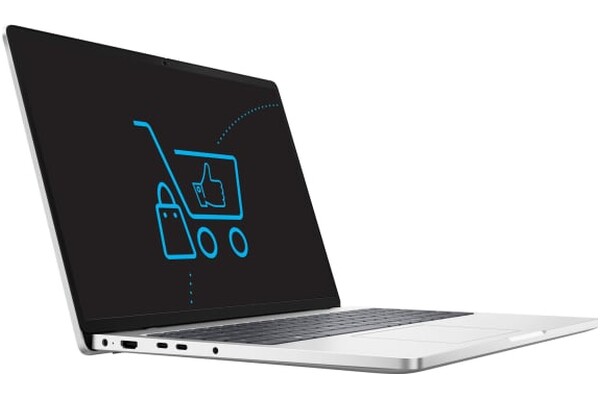 Laptop DELL Pro 16 16.0" AMD Ryzen AI 7 350 AMD Radeon 840M 32GB 512GB SSD M.2 Windows 11 Professional srebrny
