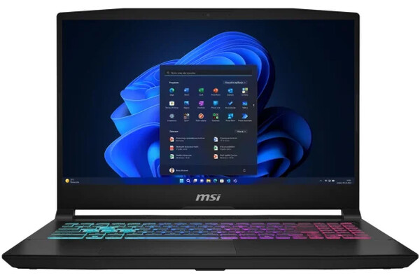 Laptop MSI Katana 15 15.6" Intel Core i7-14650HX NVIDIA GeForce RTX 5070Intel UHD 32GB 1TB SSD M.2 Windows 11 Home czarny