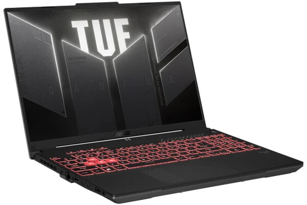 Laptop ASUS TUF Gaming A16 16.0" AMD Ryzen 7 170 NVIDIA GeForce RTX 4050AMD Radeon 24GB 512GB SSD M.2 Windows 11 Home grafitowy