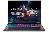 Laptop ACER Nitro 16 16.0" AMD Ryzen AI 9 365 NVIDIA GeForce RTX 5070AMD Radeon 880M 64GB 1TB SSD M.2 Windows 11 Home czarny