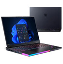 Laptop ACER Predator Helios 16 16.0" Intel Core Ultra 9-275HX NVIDIA GeForce RTX 5070 TiIntel 128GB 4TB SSD M.2 Windows 11 Home czarny