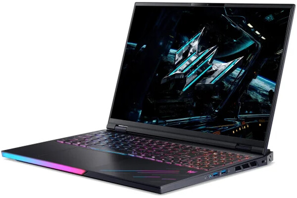 Laptop ACER Predator Helios 16 16.0" Intel Core Ultra 9-275HX NVIDIA GeForce RTX 5070 TiIntel 128GB 4TB SSD M.2 Windows 11 Home czarny