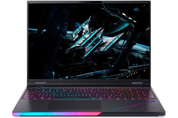 Laptop ACER Predator Helios 16 16.0" Intel Core Ultra 9-275HX NVIDIA GeForce RTX 5070 TiIntel 128GB 4TB SSD M.2 Windows 11 Home czarny