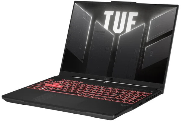 Laptop ASUS TUF Gaming A16 16.0" AMD Ryzen 7 170 NVIDIA GeForce RTX 4050AMD Radeon 24GB 2TB SSD M.2 Windows 11 Home grafitowy