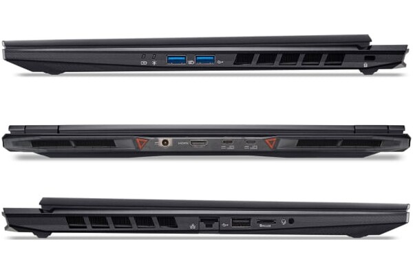 Laptop ACER Nitro 16 16.0" AMD Ryzen AI 9 365 NVIDIA GeForce RTX 5070AMD Radeon 880M 32GB 1TB SSD M.2 Windows 11 Professional czarny