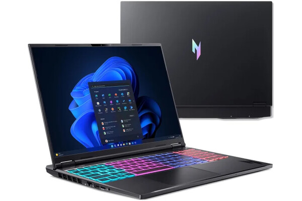 Laptop ACER Nitro 16 16.0" AMD Ryzen AI 9 365 NVIDIA GeForce RTX 5070AMD Radeon 880M 32GB 2TB SSD M.2 Windows 11 Home czarny