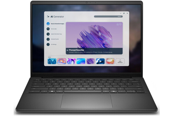 Laptop DELL 14 14.0" AMD Ryzen 5 220 AMD Radeon 740M 32GB 512GB SSD M.2 Windows 11 Home szary