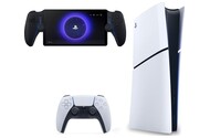 Konsola Sony PlayStation 5 Slim Digital 825GB biało-czarny + Pad bezprzewodowy DualSenseKabel USBKabel zasilającyKabel HDMI (zgodny ze standardem 4K)Dwie stopki podstawy poziomejPlayStation Portal Midnight Black