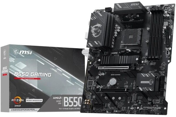 Płyta główna MSI B550 Gaming Socket AM4 AMD B550 DDR4 ATX