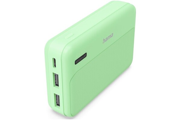 Powerbank Hama Pocket 10 10000mAh 10.5W zielony