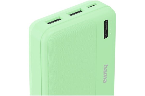 Powerbank Hama Pocket 10 10000mAh 10.5W zielony