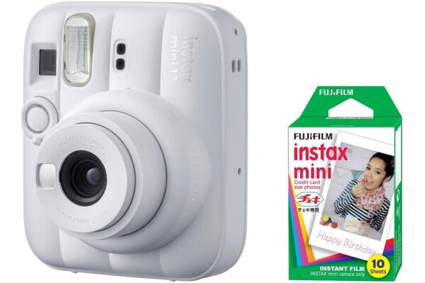 Aparat natychmiastowy Fujifilm Instax Mini 13 biały + wkłady 10