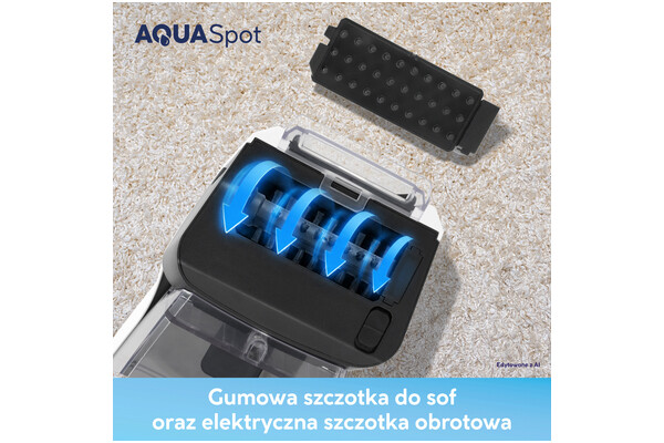 Odkurzacz MPM MOD83 tradycyjny z pojemnikiem 60W biało-czarny