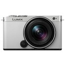 Aparat bezlusterkowy Panasonic S9 - srebrny + 18-40