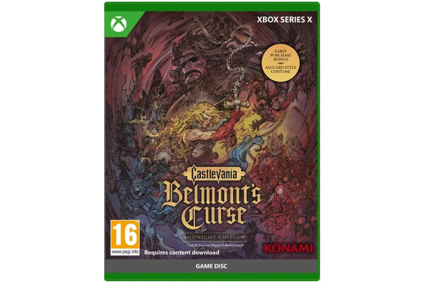 Castlevania Belmonts Curse Midnight Edition Xbox (Series X)
