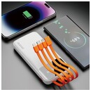 Powerbank Dudao K6 Pro 10000mAh 15.0W biały