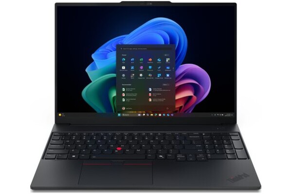 Laptop Lenovo ThinkPad E16 16.0" Intel Core Ultra 7-256V Intel Arc 140V 16GB 512GB SSD Windows 11 Professional czarny