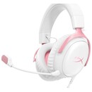 Słuchawki HYPERX Cloud 3 Nauszne Przewodowe biało-różowy