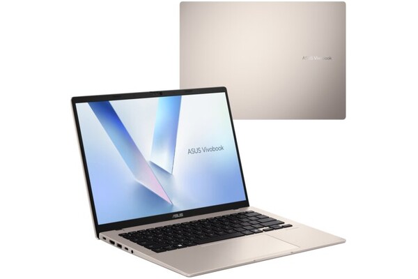 Laptop ASUS Vivobook 14 14.0" Intel Core Ultra 5-325 Intel 16GB 512GB SSD Windows 11 Home złoty