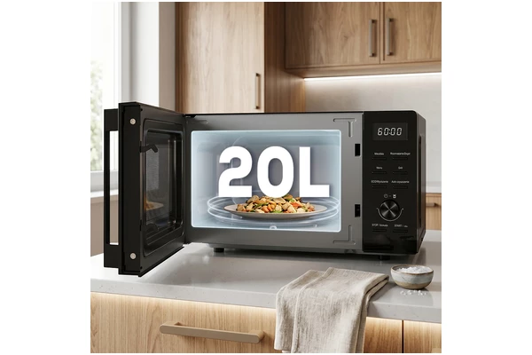 Kuchenka mikrofalowa KERNAU KFMO2070EGB 20.0l 700W
