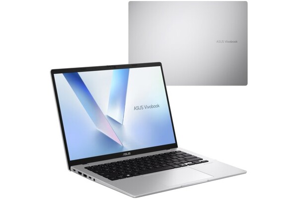 Laptop ASUS Vivobook 14 14.0" Intel Core Ultra 5-325 Intel 16GB 512GB SSD Windows 11 Home srebrny