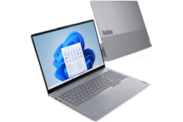 Laptop Lenovo ThinkBook 16 16.0" Intel Core Ultra 7-355 Intel 16GB 512GB SSD Windows 11 Professional szary