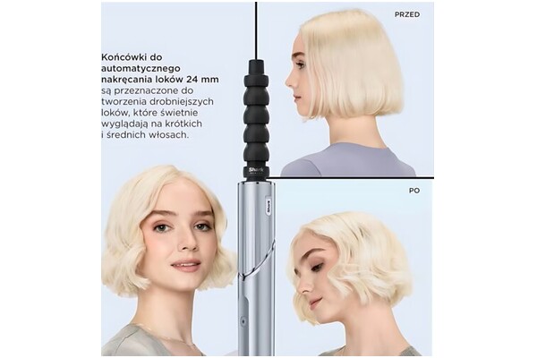 suszarko-lokówka Shark HD476WHEU 1650W kolor błękitny