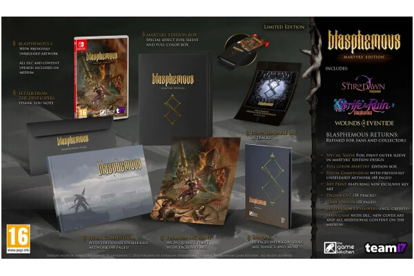 Blasphemous Martyrs Edycja Limitowana Nintendo Switch