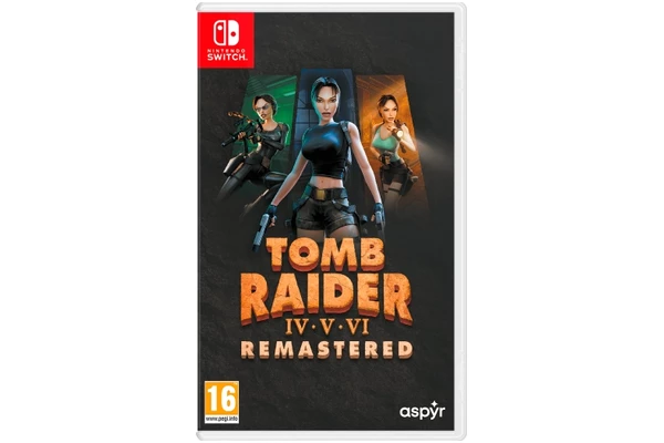 Tomb Raider IV VI Remastered Starring Lara Croft Swicth Nintendo Switch