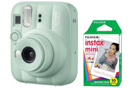Aparat natychmiastowy Fujifilm Instax Mini 13 zielony + wkłady 10