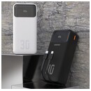 Powerbank Dudao K15 Max 30000mAh 22.5W czarno-szary