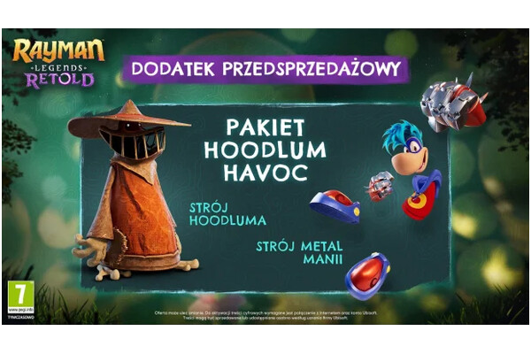 Rayman Legends Retold Nintendo Switch