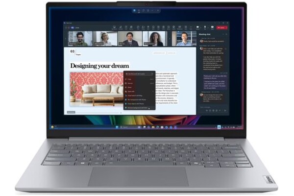 Laptop Lenovo ThinkBook 14 14.0" Intel Core Ultra 7-355 Intel 16GB 512GB SSD Windows 11 Professional szary