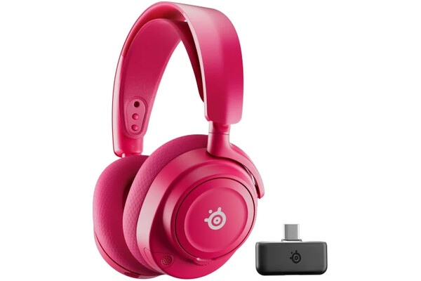 Słuchawki SteelSeries Arctis Nova 7P Nauszne Przewodowe różowy