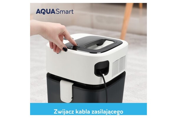 Odkurzacz MPM MOD81 tradycyjny z pojemnikiem 1000W biało-czarny