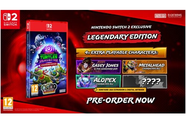 Teenage Mutant Ninja Turtles Splintered Fate Edycja Legendarna 2 Nintendo Switch