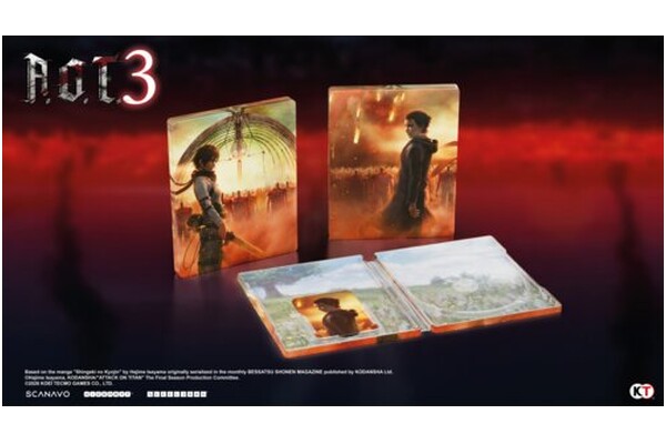 Attack on Titan 3 Steelbook Edycja Premierowa PlayStation 5