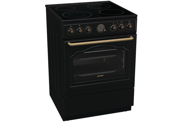 Kuchnia Gorenje GECS6B70CLB płyta Ceramiczna, piekarnik elektryczny