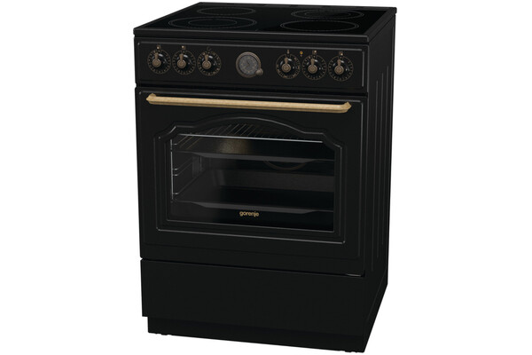Kuchnia Gorenje GECS6B70CLB płyta Ceramiczna, piekarnik elektryczny