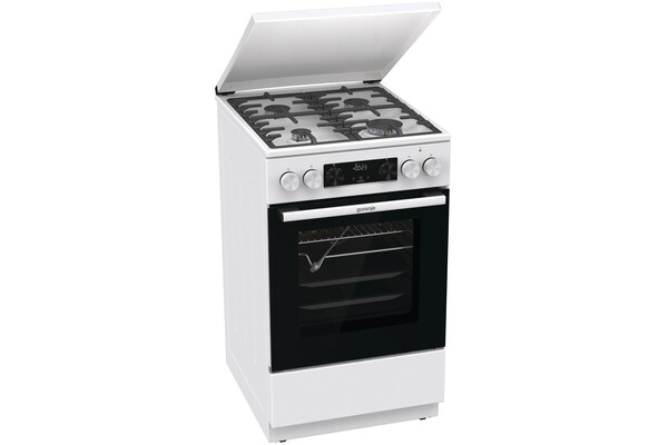 Kuchnia Gorenje GKS5C72WF płyta gazowa, piekarnik elektryczny