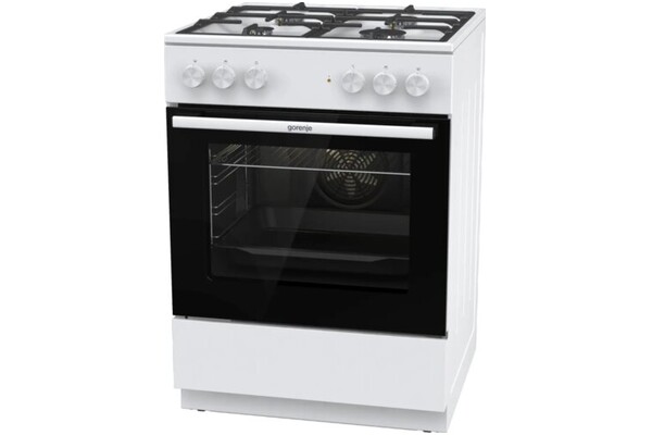 Kuchnia Gorenje GK6A40WFFM płyta gazowa, piekarnik elektryczny