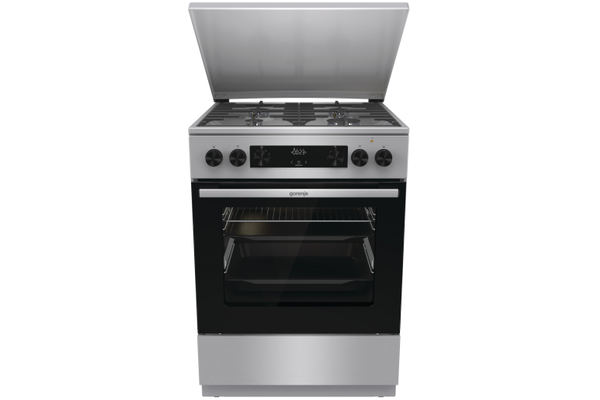 Kuchnia Gorenje GKS6C71XF płyta gazowa, piekarnik elektryczny