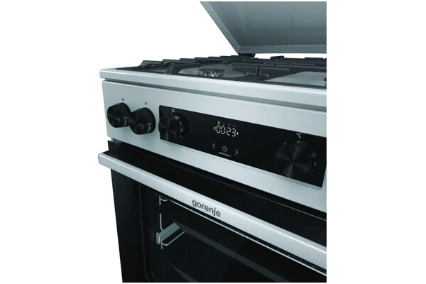 Kuchnia Gorenje GKS6C71XF płyta gazowa, piekarnik elektryczny
