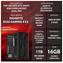 Mad Dog GENESIS-A07DB16 AMD Ryzen 5 16GB DDR4 NVIDIA GeForce RTX 5060 Ti 8GB 1TB SSD brak